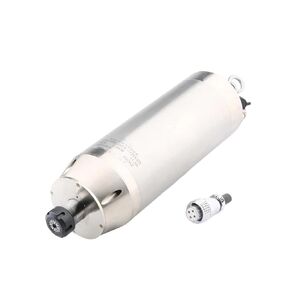 Engraving 125K-24Z-4 5.5KW CNC Wood Stone Processing ER25 Water-Cooled Spindle Motor Bullet Type D=125mm, Used For Router Engraving Accessories(5.5kw 400Hz)