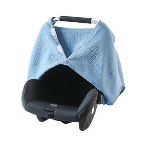 Soft & Breathable Baby Bassinet Guard Solid Color Comfortable Cotton Seats Protector Sleeve for Travel Outdoor