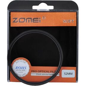 ZOMEI 58mm Soft Filter for Nikon, Sony, Olympus, Pentax, Tamron, Sigma & Other DSLR Cameras