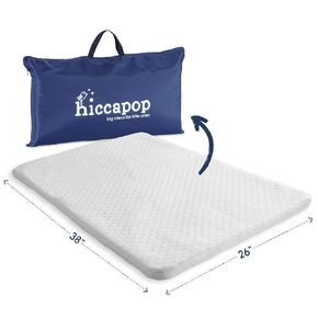 hiccapop Pack and Play Mattress Pad (38"x26"x1.5"), Playard Pad, Portable Crib Mattress, 1.5" Thick