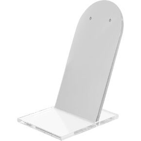 Acrylic Mirror Plate Jewelry Display Stand Photo Props for Earrings Rings Bracelets Necklaces