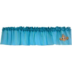 Nursery Room Window Valance for Boys Ocean Fish Turtle Window Valance for Baby Boy Baby Girl (Oceanic Fish)