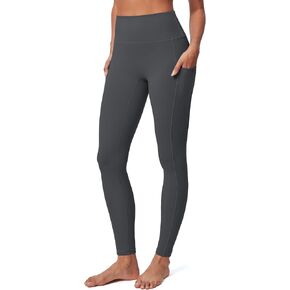 IUGA High Waisted Yoga Pants for Women with Pockets Capri Leggings for Women Workout Leggings for Women Yoga Capris (Blue Leggings, Medium, m) in Saudi Arabia