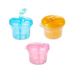 Kids Snack Containers 3pcs Dispenser Milk Powder Portable Travel Container for Toddler Children Snack Containers Random Color Kids Snack Container