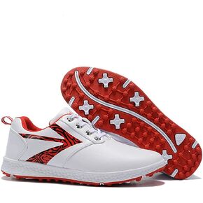 Women's Golf Shoes, Waterproof Golf Fitness Trainers Lightweight Anti-Skid Ladies Spikeless Golf Sneakers