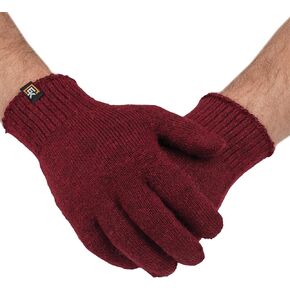 Evolution Knitwear Alpaca Knit Gloves - Super Soft Baby Alpaca - Made in The USA - Large
