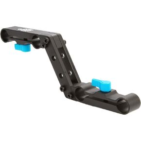 Fotga DP3000 Offset Raiser Z-Shape Railblock Clamp Mount Bracket for 15mm Standard Rail Rod Camera Rig Set Shoulder Rigs