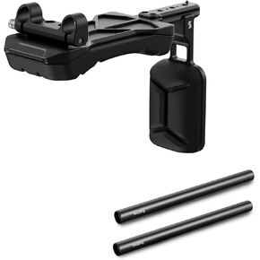 SmallRig Universal 15mm Shoulder Pad Support + 12 Inches (30 cm) Aluminum Alloy 15mm Rod