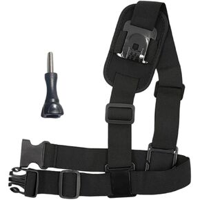 Shoulder Strap Mount for Camera, Camera Shoulder Support, Digital Recorder Body Mount, Adjustable Fit, Comfortable, 5.7-10.5cm, for Trips and Outdoor Activities