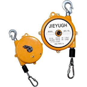 Retractable Spring Balancer ，Self-Locking Ratchet Device with 3-m Wire Rope Hanging Holding Equipment，Workshop and Automotive Equipment, Multifunctional Auxiliary Tools(ZW 1-3)