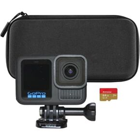 SSE Go Pro HERO13 Black Action Camera Bundle – Includes Essential Accessories for Adventure, Outdoor, and Travel Use