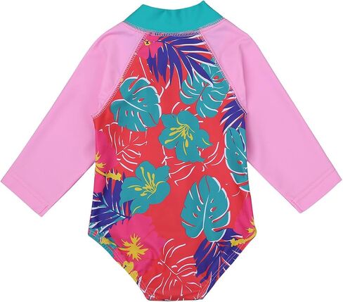 yizyif baby/stoddler girls 'flower just justs swimsuit حماية أشعة الشمس in Kuwait