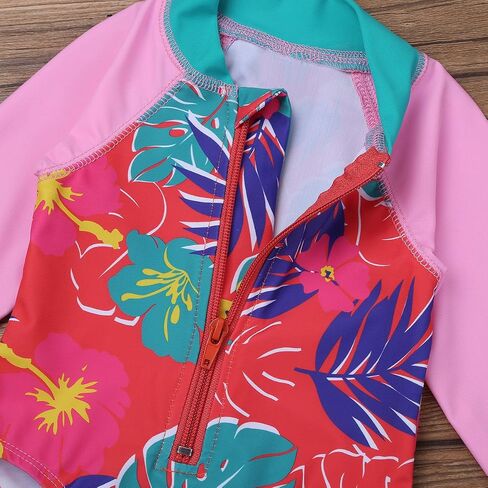 yizyif baby/stoddler girls 'flower just justs swimsuit حماية أشعة الشمس in Kuwait