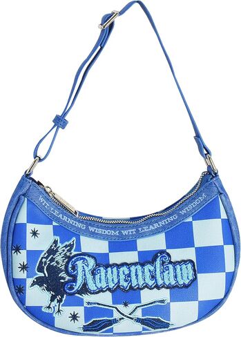 Fred Segal Harry Potter Shoulder Bag, Women's Checkered Mini Adjustable Crossbody Purse, Hufflepuff in Saudi Arabia
