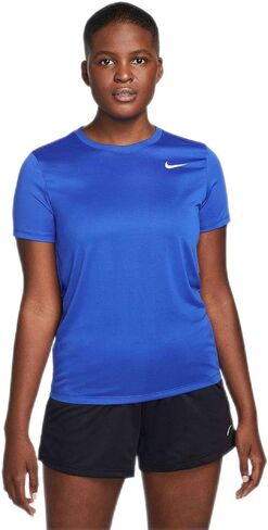 Nike Womens Short Sleeve Legend T SPF 20 (X-Small) Black in Saudi Arabia