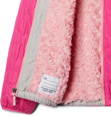 Columbia Youth Girls Bella Plush Jacket, Black, Medium in Saudi Arabia
