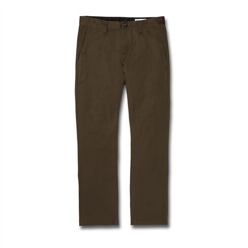 Volcom Men's Frickin Modern Fit Stretch Chino Pant, Dark Slate in Saudi Arabia