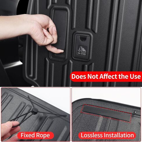 2 PCs Seat Back Protective Pad for 2024-Present Lexus GX550 GX 550h Rear Chair Anti-Kick Scratch Panel Interior Modification Accessories (Seat Back) in Saudi Arabia