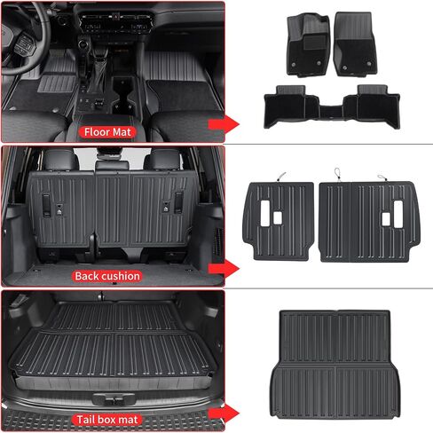 2 PCs Seat Back Protective Pad for 2024-Present Lexus GX550 GX 550h Rear Chair Anti-Kick Scratch Panel Interior Modification Accessories (Seat Back) in Saudi Arabia