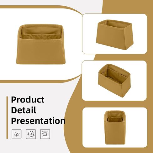 DGAZ Silk Purse Organizer Insert For Lindy 19/26/30/34 Bags, Silky Handbag & Tote Organizer, Bag in Bag,Simplicity Handbag & Tote Organizer in Kuwait