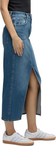 تنورة متوسطة الطول للسيدات من HUDSON Jeans، لوسنت in Saudi Arabia