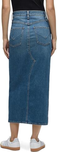 تنورة متوسطة الطول للسيدات من HUDSON Jeans، لوسنت in Saudi Arabia