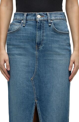 تنورة متوسطة الطول للسيدات من HUDSON Jeans، لوسنت in Saudi Arabia