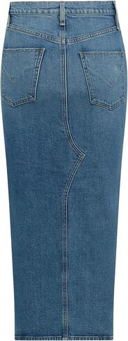 تنورة متوسطة الطول للسيدات من HUDSON Jeans، لوسنت in Saudi Arabia