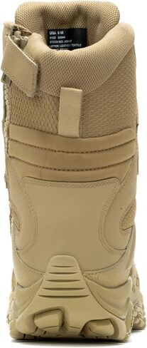 Merrell Men's Moab 3 Tactical 8" Zip Waterproof Military Boot, Dark Coyote, 11 Wide in Saudi Arabia