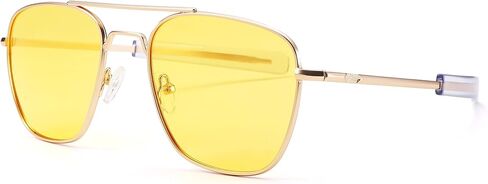 Pro Acme Sunglasses Men Polarized Aviator Sunglasses Military Style Metal Frame with Bayonet Temples in Saudi Arabia