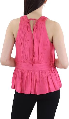 BCBGMAXAZRIA Women's V Sleeveless Twist Front Neck Top in Saudi Arabia