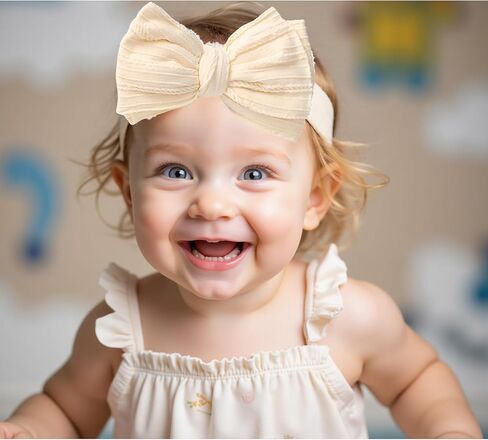 طفلة BOWS BOWS NELBORN BEADNED READSY DOUBLE DOPLAY ADDLERS FERDLERS (RED WIDE PLUE) in Kuwait