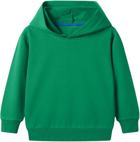 Pullover Hoodie Infant Long Sleeve Hooded Sweatshirt Boy Girl Basic Solid Sports Tops Fall Winter Outfit in Saudi Arabia