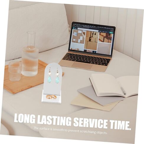 لوحة انعكاس مجوهرات عرض مصنوعة من ثقوب الأكريليك للأقراط مثالية لاستوديو الصور والمنزل in Kuwait