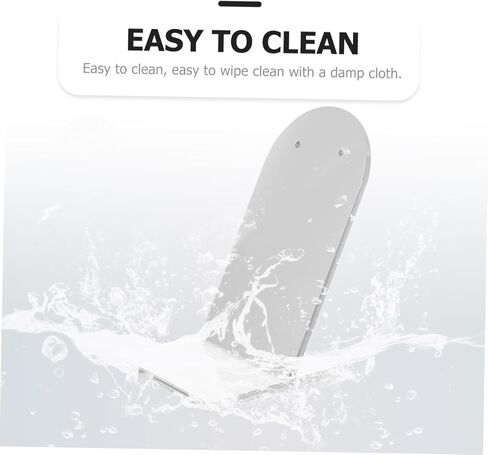 لوحة انعكاس مجوهرات عرض مصنوعة من ثقوب الأكريليك للأقراط مثالية لاستوديو الصور والمنزل in Kuwait