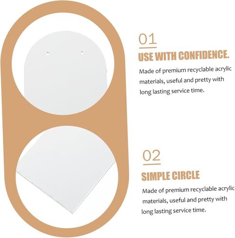 لوحة انعكاس مجوهرات عرض مصنوعة من ثقوب الأكريليك للأقراط مثالية لاستوديو الصور والمنزل in Kuwait