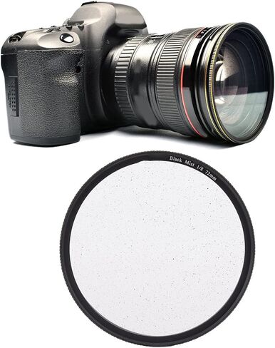 الأجزاء التلقائية ، Lightdow 18 Camera Mist Filter Soft Focus Focus Class Camera Filter Lens (82 مم) in Saudi Arabia