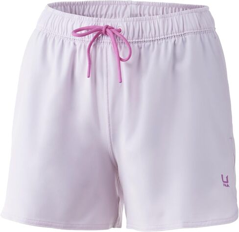 HUK Women's Volley Elastic Waist Quick-Dry Shorts +30 UPF in Saudi Arabia
