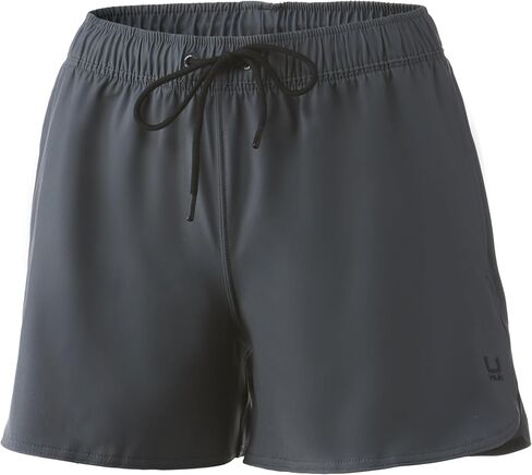 HUK Women's Volley Elastic Waist Quick-Dry Shorts +30 UPF in Saudi Arabia