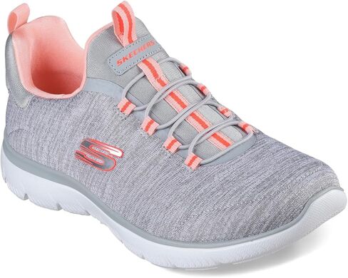Skechers Women's Summits Sneaker, Navy/Lavendar=NVLV, 11 Wide in Saudi Arabia