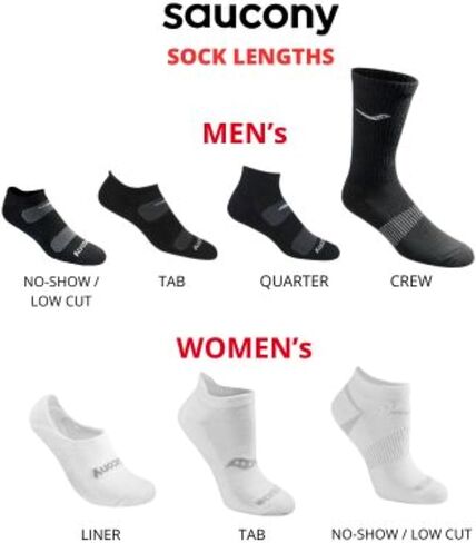 Saucony Men's Bolt Rundry Performance No-Show Multi-Pack Socks, Campfire Repreve (6 Pairs), Large in Saudi Arabia