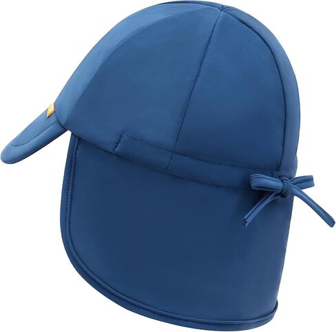 Adjustable Baby Sun Hats with UPF50+ & Neck Flap Protection - Perfect Swim & Play Toddler Hat for Girls & Boys in Saudi Arabia