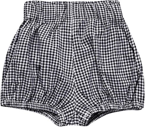 5 حزمة بيضان من الكتان القطن مزيج Blower Shorts لطيف شريط النقطة مثلث شورتات أزهار فضفاضة شورت الحريم لصبي فتاة in Kuwait