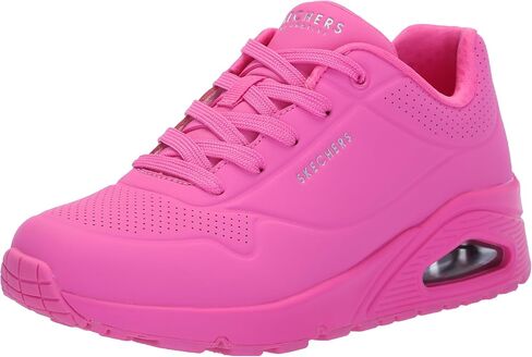 Skechers Women's Uno-Stand on Air Sneaker, Lilac, 7 in Saudi Arabia