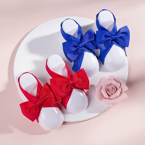 12 Pairs Baby Girls Barefoot Sandals, Toddler Soft Sandals Set, Photograph Props, Multiple Colors, 0-3 Years, BABY SANDALS in Saudi Arabia