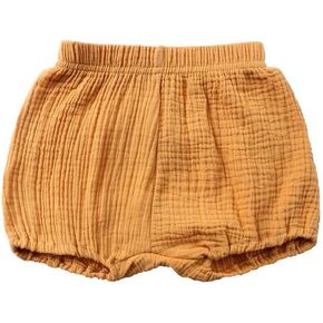 LNICEAR Toddler Baby Girls Boys Shorts Cotton Linen Blend Solid Color Bloomers Loose Harem Shorts
