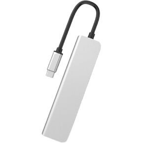 محطة إرساء سبيكة الألومنيوم USB محول المحول محطة الإرساء USB-C