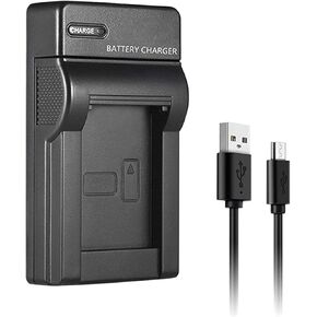W126 USB قاعدة شحن البطارية الرقمية مناسبة لبطارية الكاميرا Super Thin Charging Station