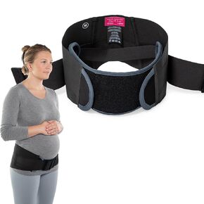 OPTP Maternity Support Belt by Diane Lee - Extra-Strong Targeted Compression Pregnancy Belts for Pelvic and Back Support During Pregnancy and/or Postpartum - (Size Medium)