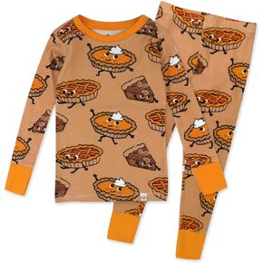 Honestbaby Celebration 2 قطعة بيجامات النوم PJS 100 ٪ القطن العضوي للطفل ، طفل صغير ، الأطفال